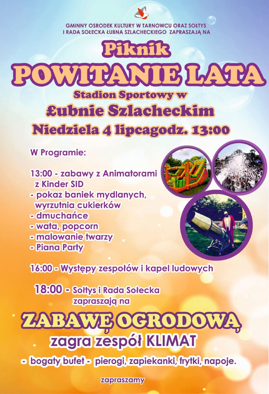 Piknik na powitanie lata w Łubnie Szlacheckim