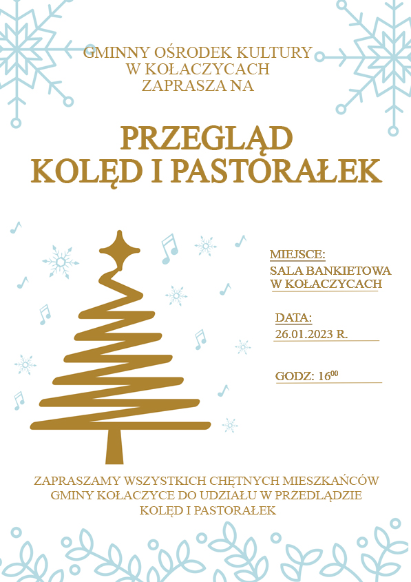 Przegląd kolęd i pastorałek w Kołaczycach