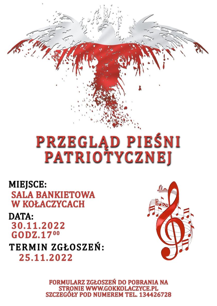 Przegląd Pieśni Patriotycznej w Kołaczycach