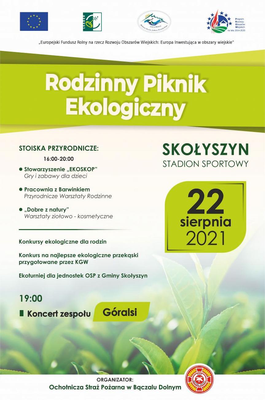 Rodzinny Piknik Ekologiczny w Skołyszynie