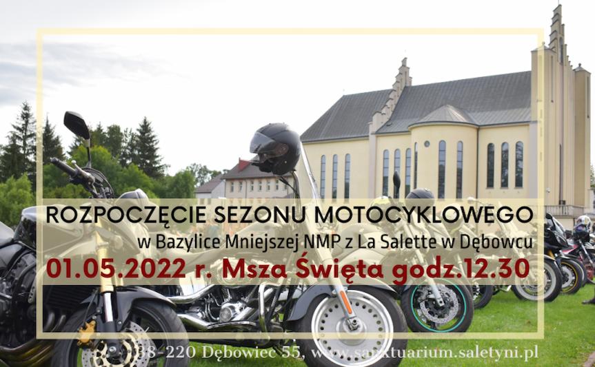 Rozpoczęcie sezonu motocyklowego w Dębowcu