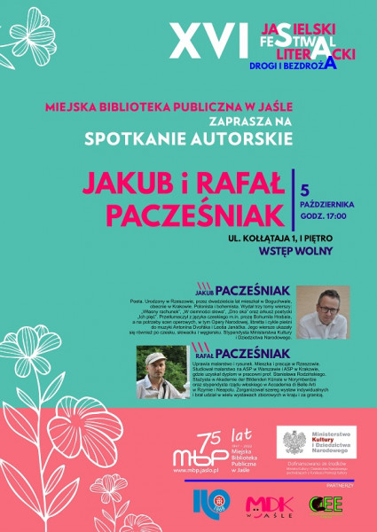Słowo i obraz. Sztuk spotkanie z Jakubem i Rafałem Pacześniakami