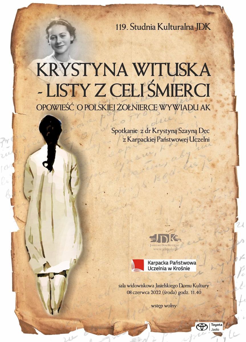 Spotkanie 119. Studnia Kulturalna JDK: Opowieść o polskiej żołnierce AK