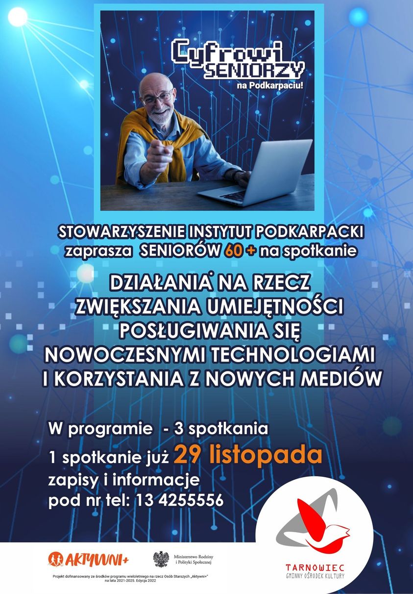 Spotkanie dla seniorów 60+
