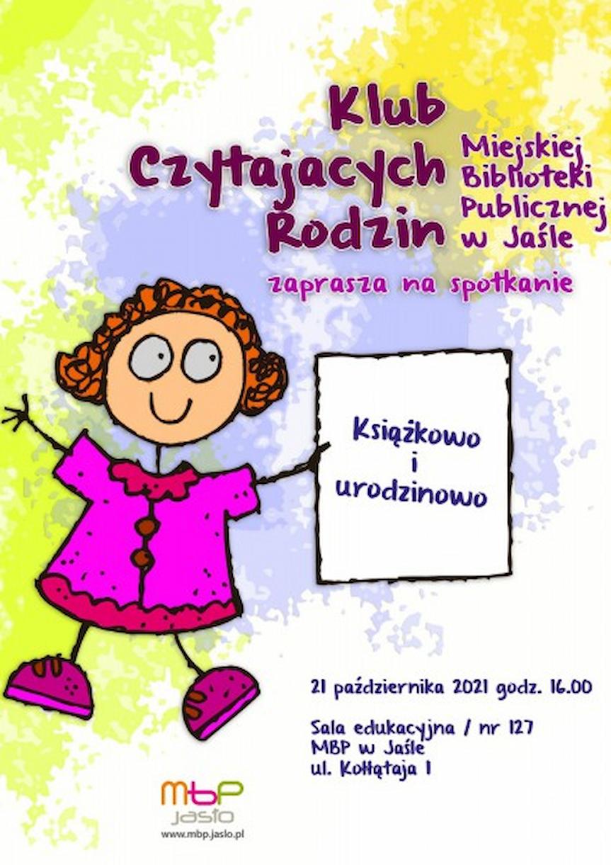 Spotkanie Klubu Czytających Rodzin w MBP w Jaśle