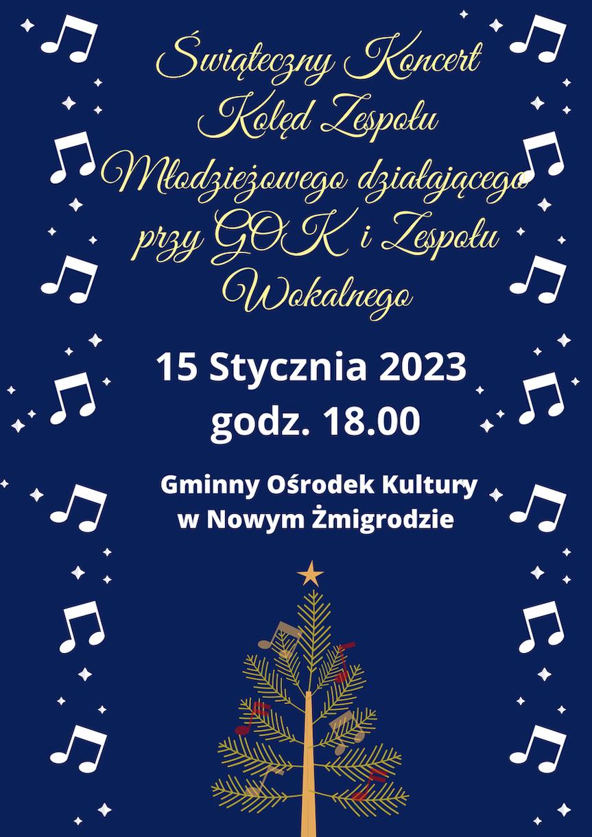 Świąteczny Koncert Kolęd w Nowym Żmigrodzie
