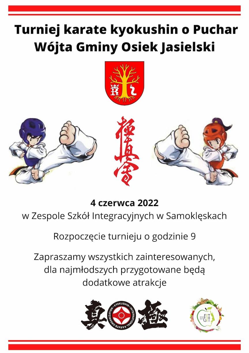 Turniej karate kyokushin o Puchar Wójta Gminy Osiek Jasielski