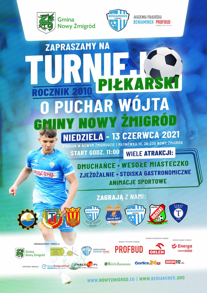 Turniej Piłkarski Rocznika 2010 o Puchar Wójta Gminy Nowy Żmigród