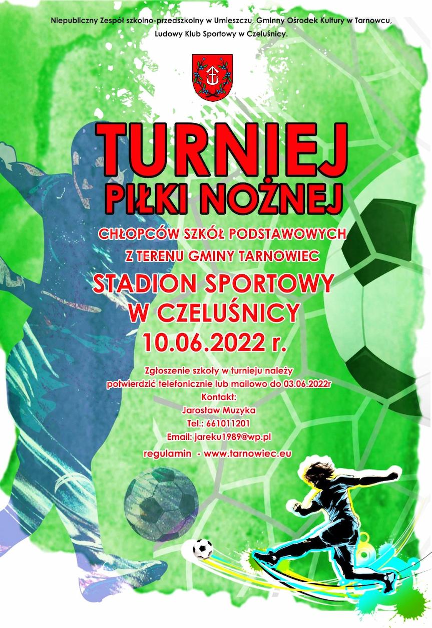 Turniej Piłki Nożnej chłopców szkół podstawowych z terenu gminy Tarnowiec