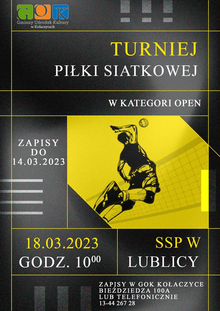Turniej Piłki Siatkowej w Lublicy