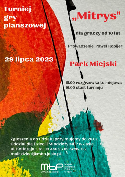 Turniej planszówkowy "Mitrys"