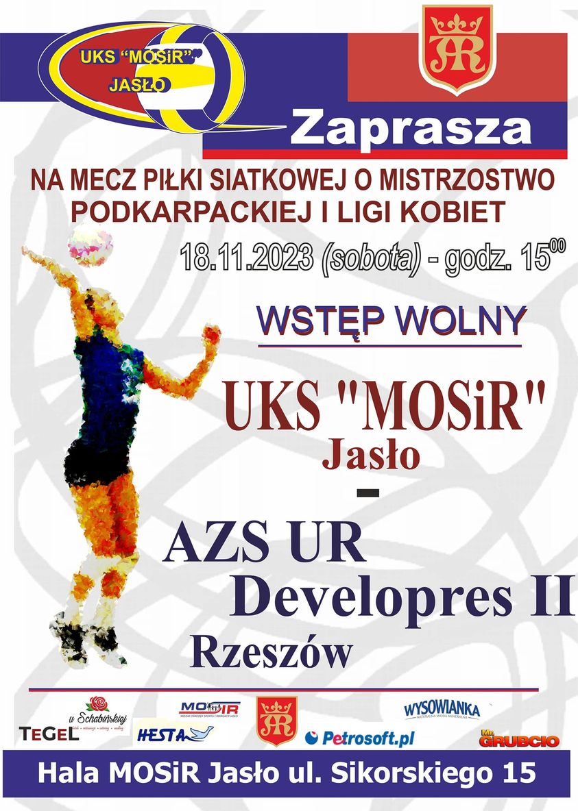 UKS MOSiR Jasło - AZS UR Developres II Rzeszów