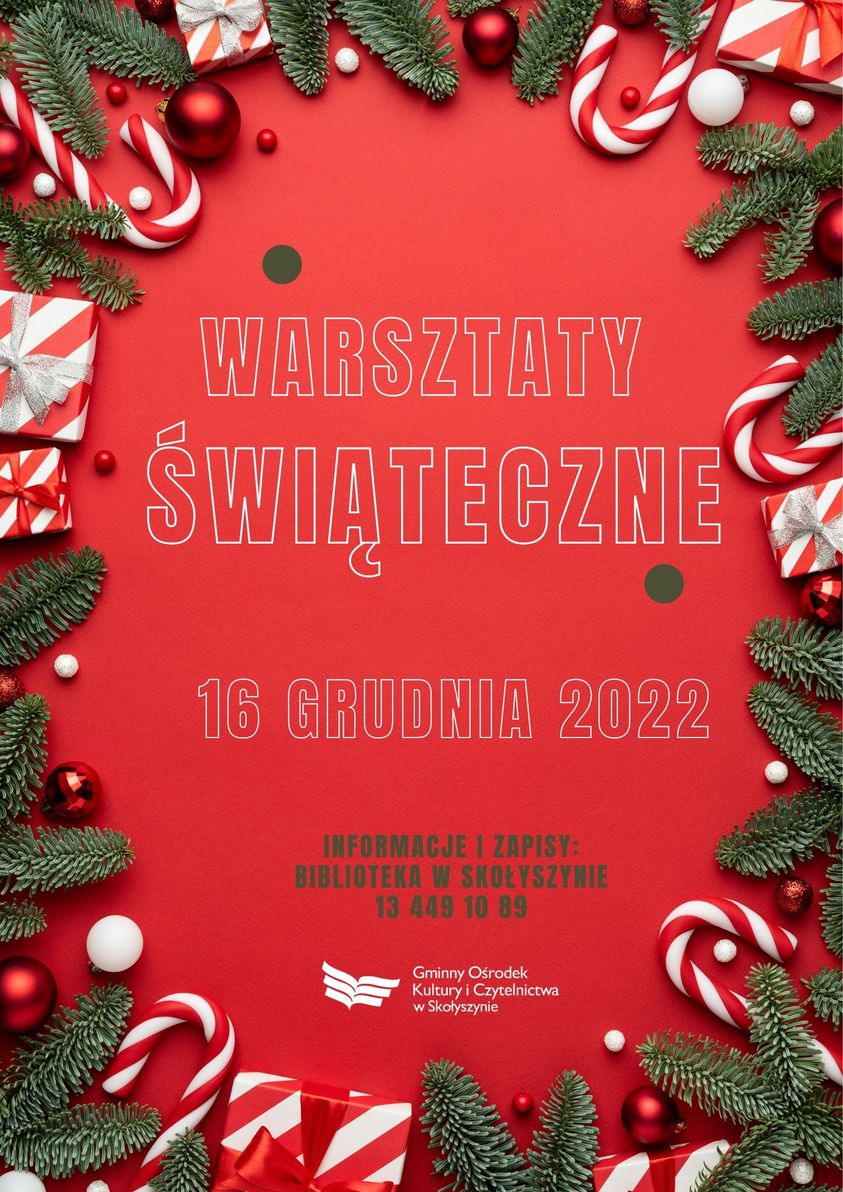Warsztaty świąteczne w Skołyszynie