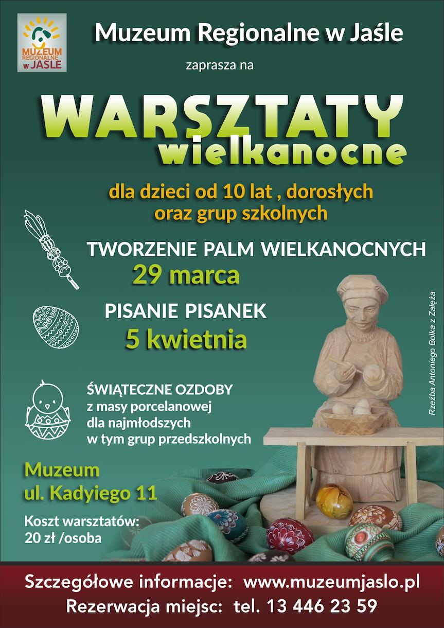 Warsztaty Wielkanocne - pisanie pisanek w Jaśle