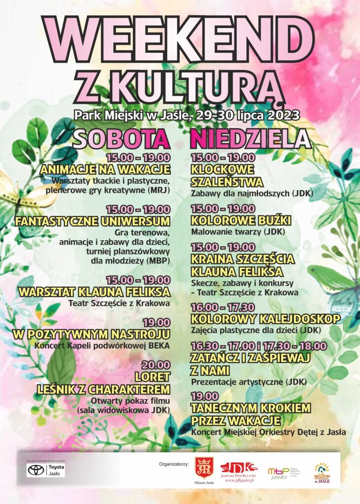 Weekend z Kulturą w Jaśle