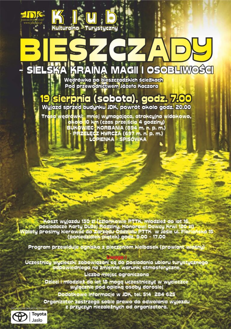 Wycieczka w Bieszczady z KK-T JDK i PTTK