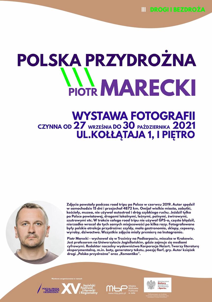 Wystawa fotografii Piotra Mareckiego w MBP w Jaśle