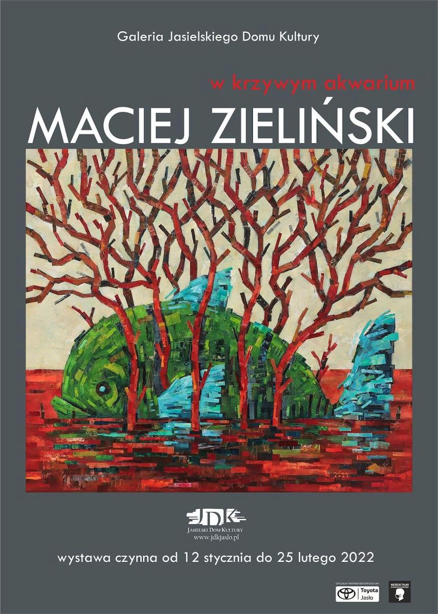 Wystawa Macieja Zielińskiego "W krzywym akwarium"