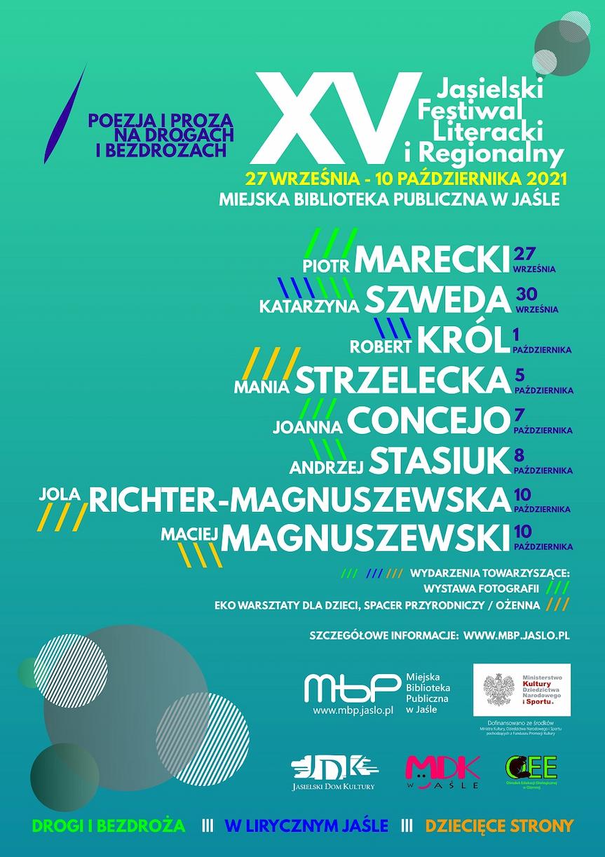 XV Jasielski Festiwal Literacki i Regionalny