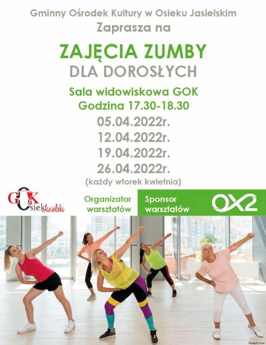 Zajęcia zumby dla dorosłych w Osieku Jasielskim