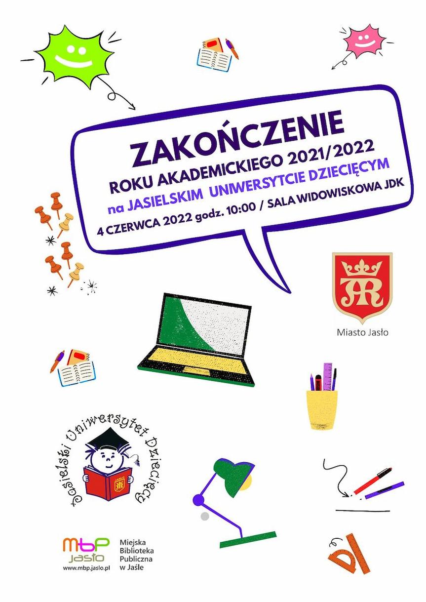 Zakończenie roku akademickiego na Jasielskim Uniwersytecie Dziecięcym