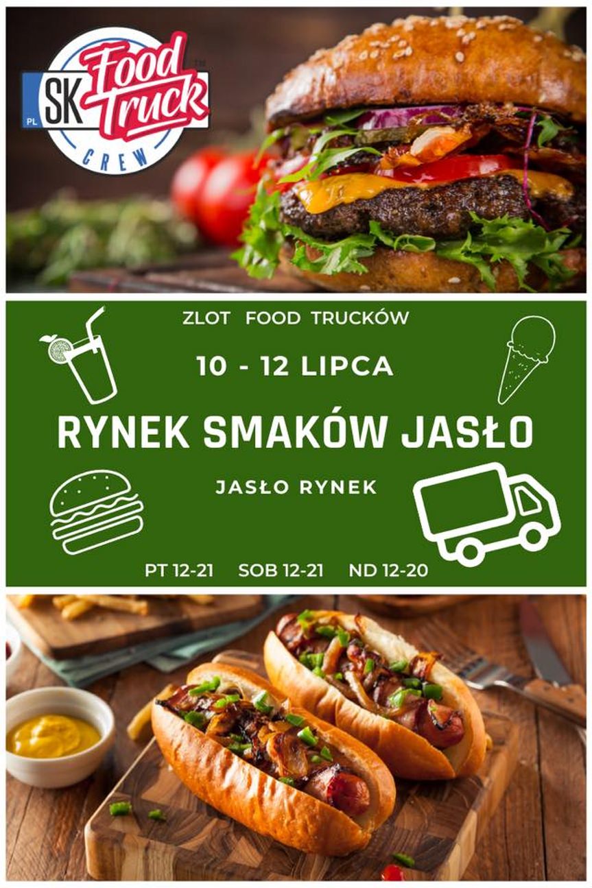 Zlot Food Trucków w Jaśle