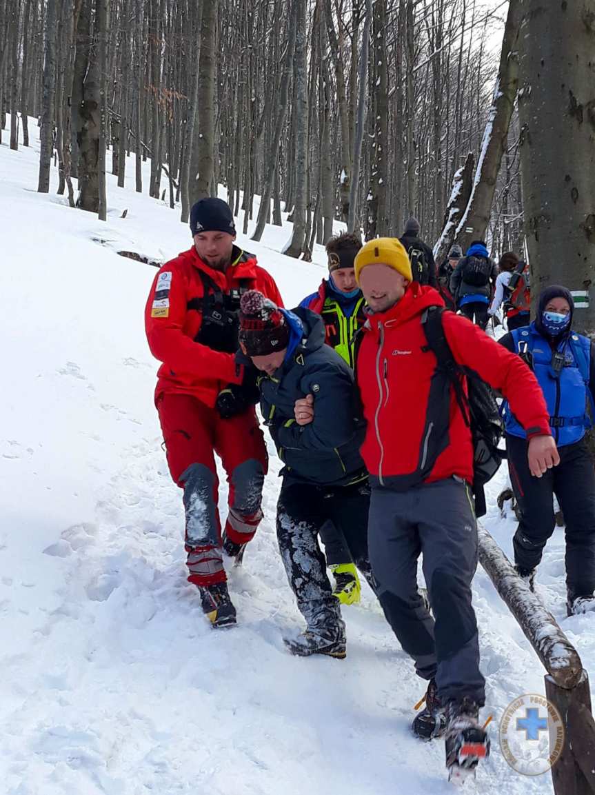 Akcja GOPR w Bieszczadach. Pijani na Małej Rawce