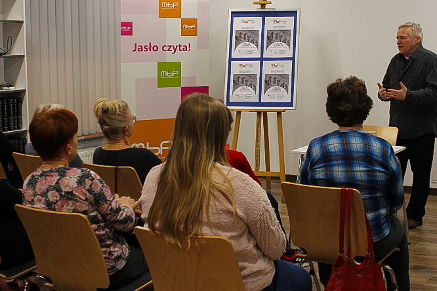 spotkanie w bibliotece w Jaśle