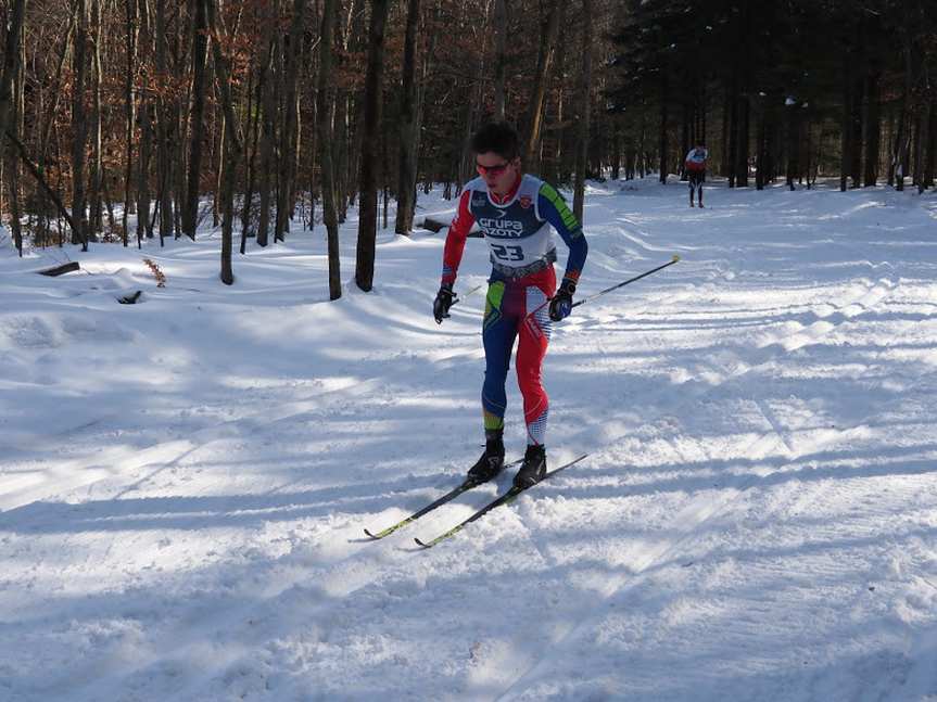 Brązowy medal Piotra Jareckiego w mistrzostwa Polski juniorów w biegach narciarskich