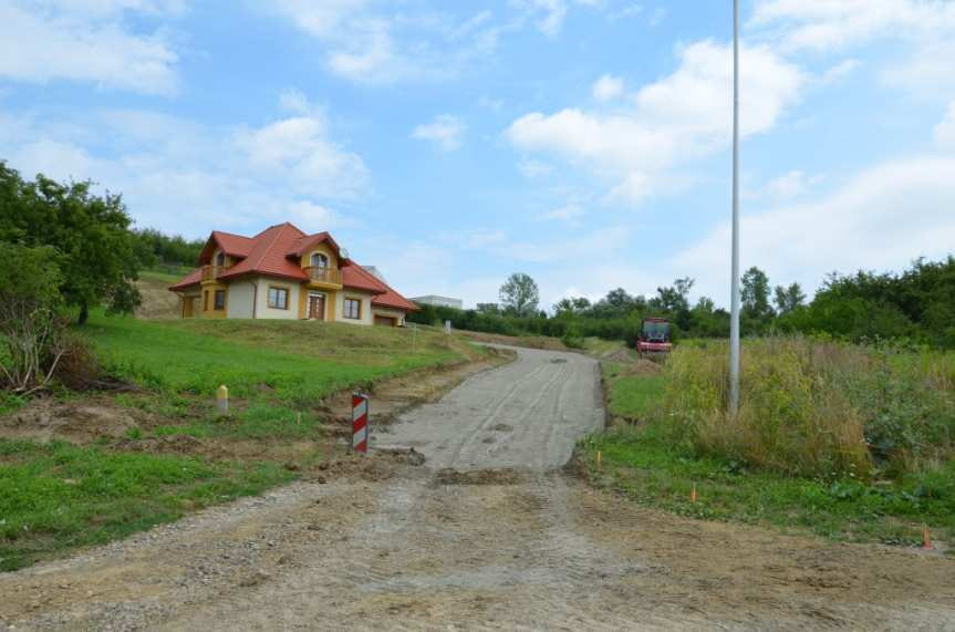 Budowa osiedlowych dróg Na Kotlinę w Jaśle
