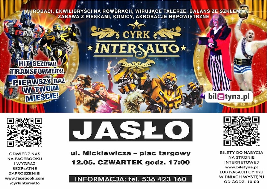 Cyrk Intersalto w Jaśle