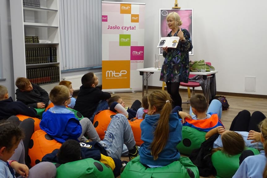 spotkanie w jasielskiej bibliotece