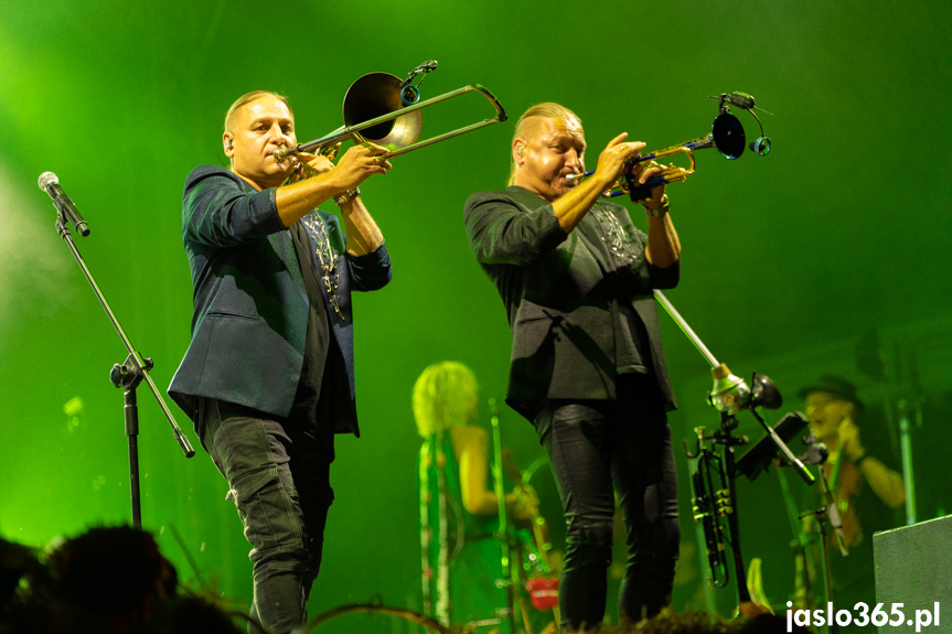 Golec uOrkiestra na dozynkach w Osobnicy