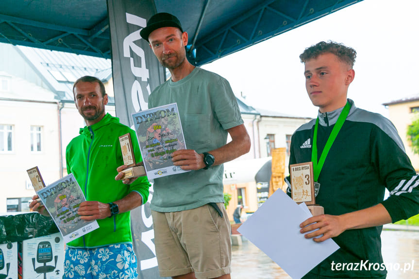 Zwyciężcy w kategorii Open Biegu Rysia w Dukli