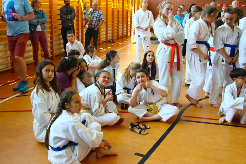 turniej karate w Samoklęskach