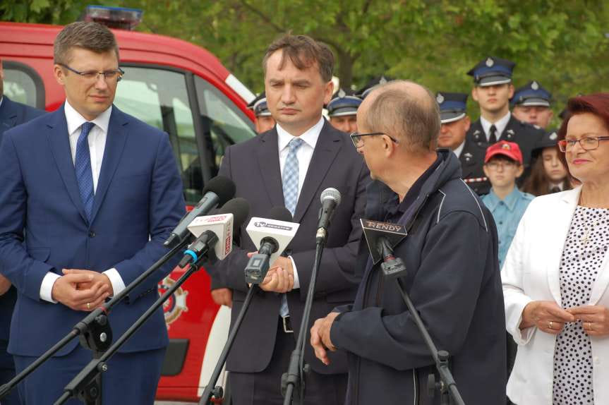 Prezes Zarządu Powiatowego ZOSP w Jaśle Stanisław Święch