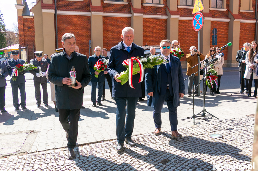 Uroczystości upamiętniające 82. rocznicę Zbrodni Katyńskiej i 12. rocznicę Katastrofy Smoleńskiej w Jaśle