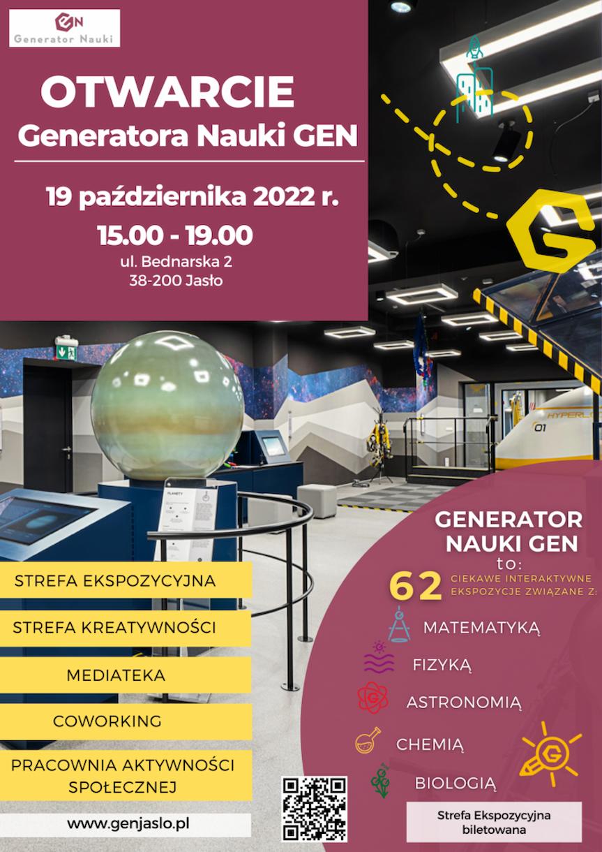otwarcie Gneratora Nauki w Jaśle