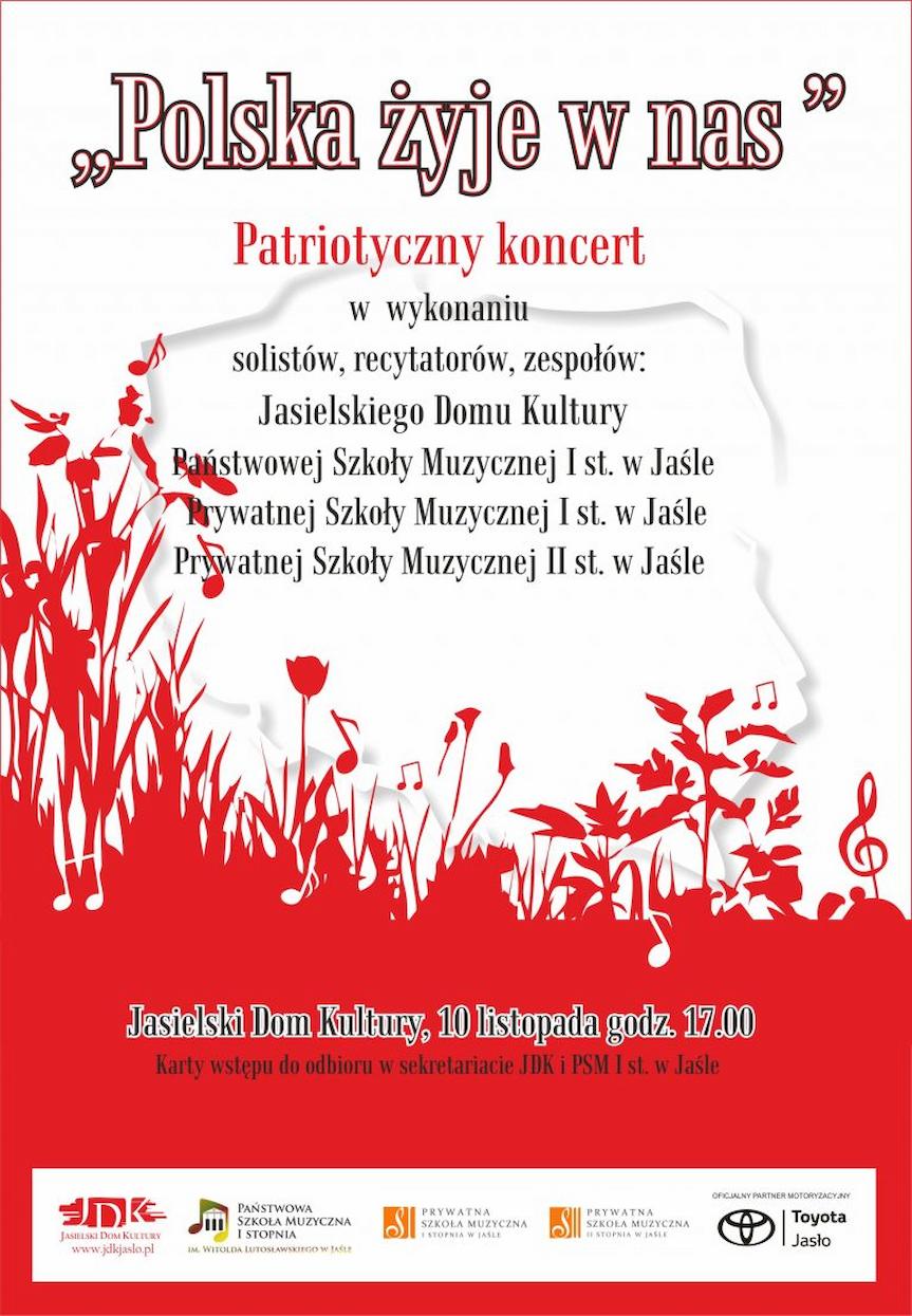 koncert patriotyczny w Jaśle