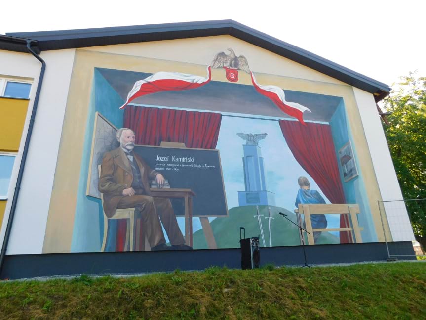 mural w Tarnowcu