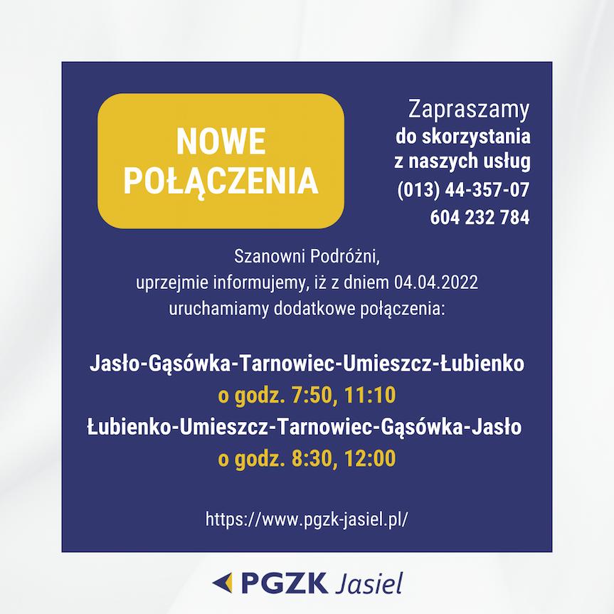 autobus nowe połączenie