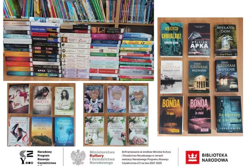 nowości wydawnicze w bibliotece