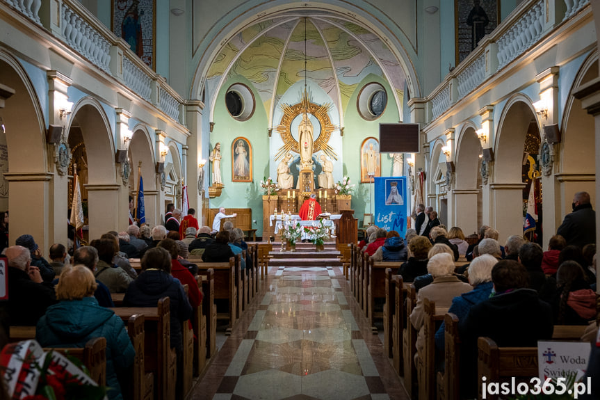 Msza święta w Kościele pw. św. Bartłomieja w Jaśle