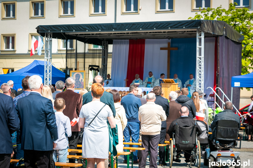 Obchody Święta Konstytucji 3 Maja w Jaśle 2022