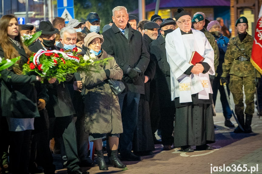 Uczestnicy uroczystości w Jaśle