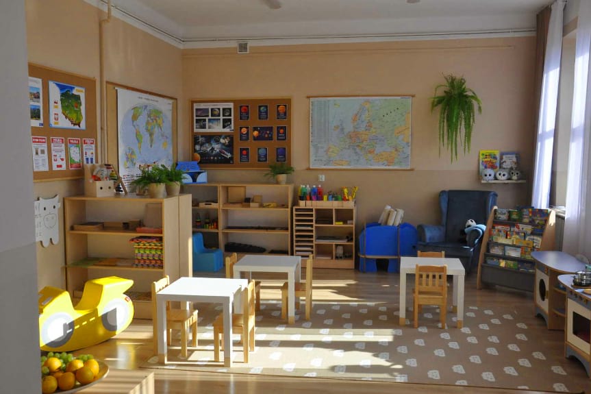 nowa sala przedszkolna