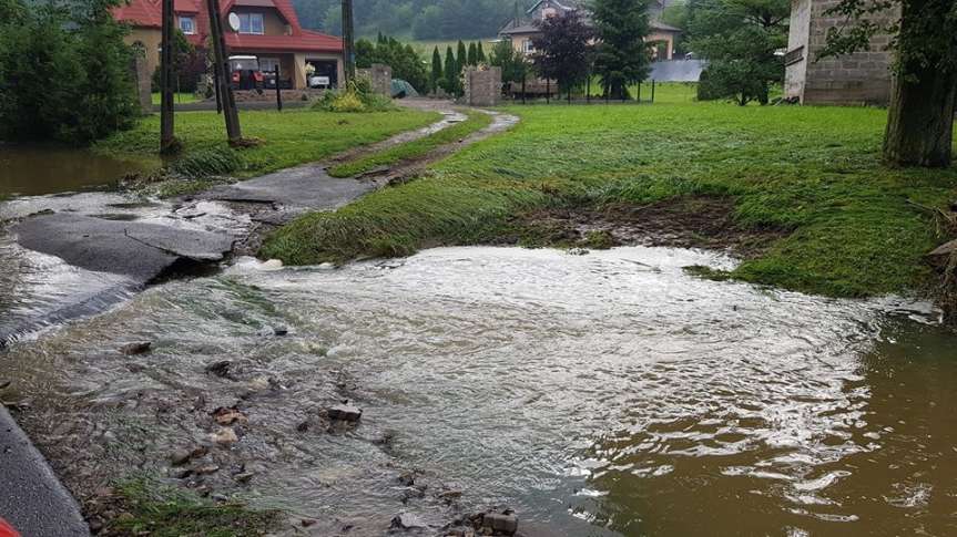 straty po powidzi w powiecie jasielskim