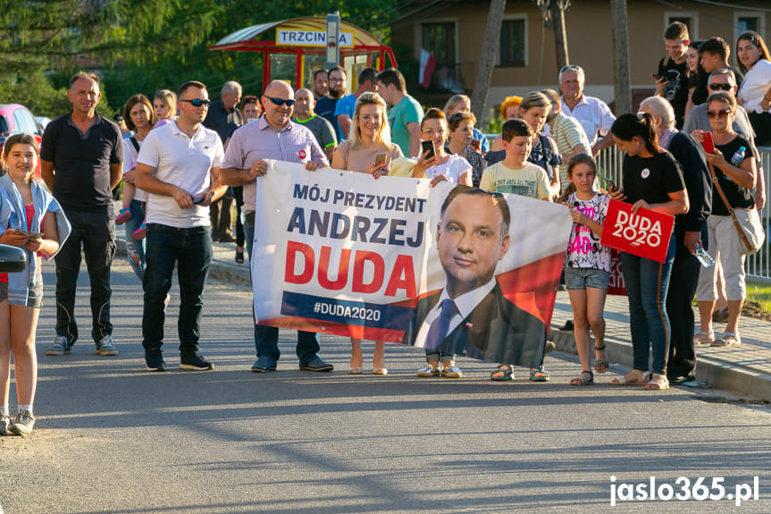 Andrzej Duda w Trzcinicy