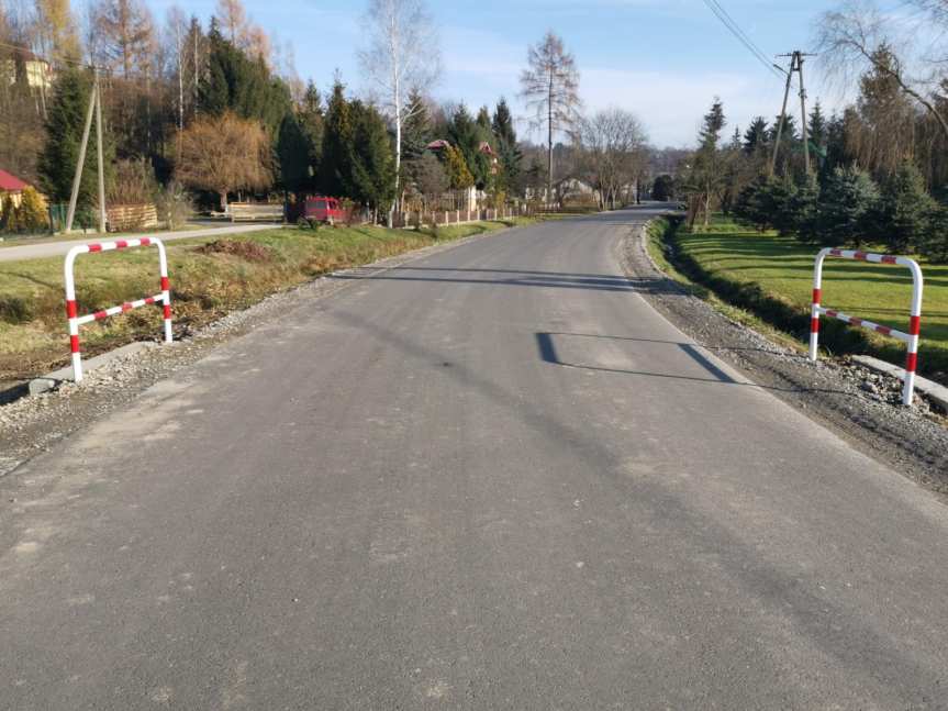 Przebudowana droga w Trzcinicy
