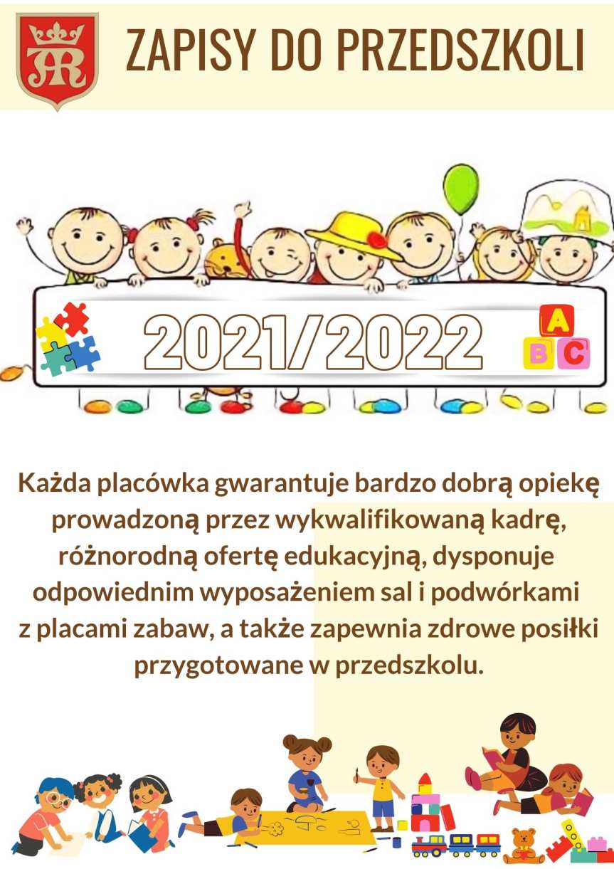 Przedszkola miejskie w Jaśle rozpoczynają rekrutację 